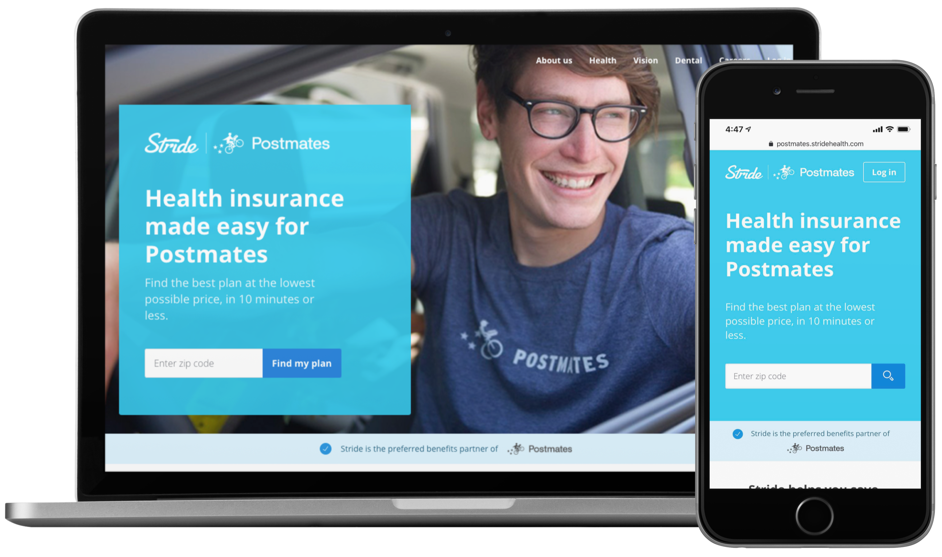 Postmates Health Portal